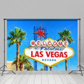 Lofaris Summer Palm Trees Las Vegas Casino Photo Backdrop